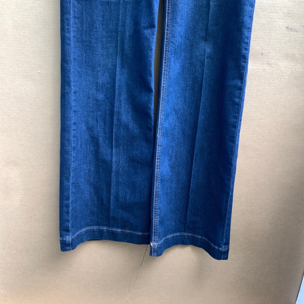 WOMENS WAX DENIM STRETCH JEANS. Boot Cut. - Picture 3 of 11